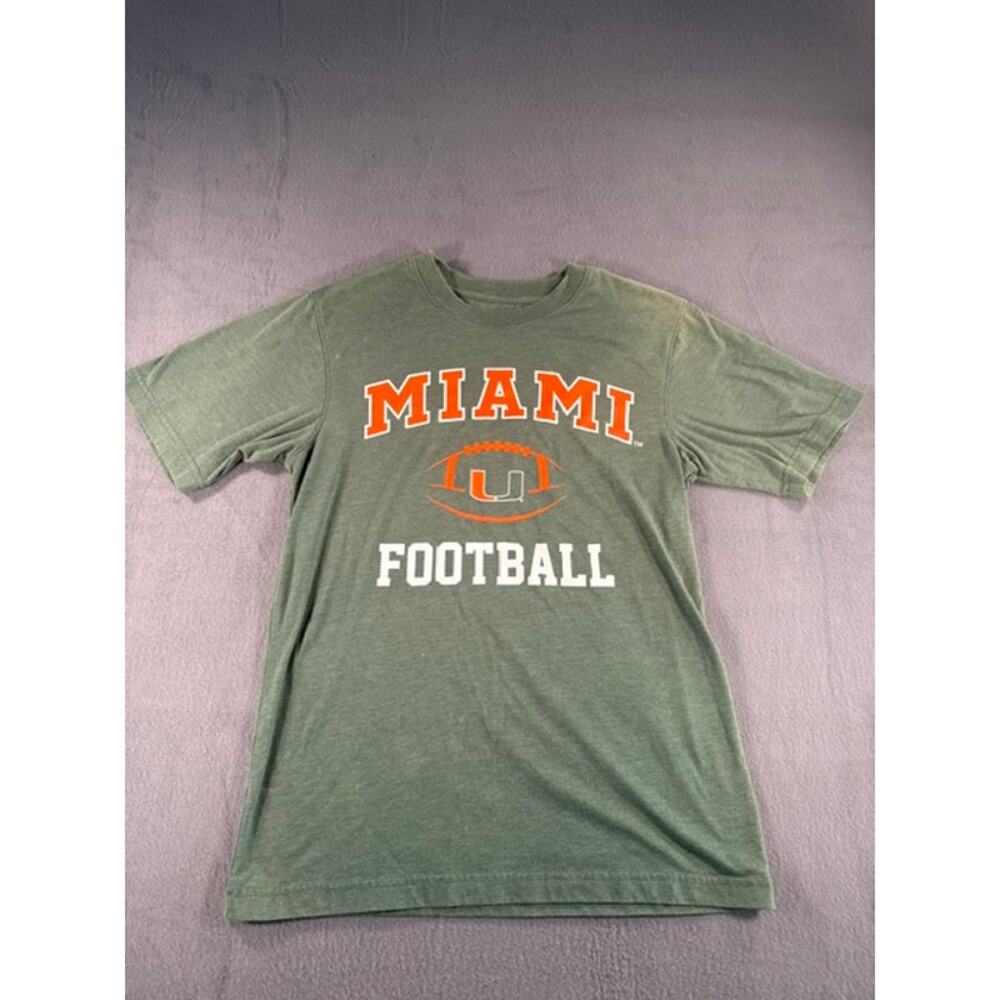 UNIVERSITY OF MIAMI FOOTBALL HURRICANES T-SHIRT